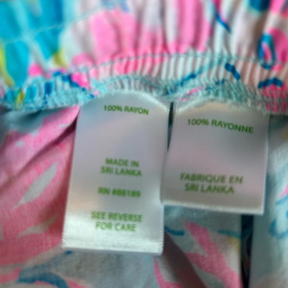 Lilly Pulitzer Pink and Blue Shorts - Picture 8 of 9